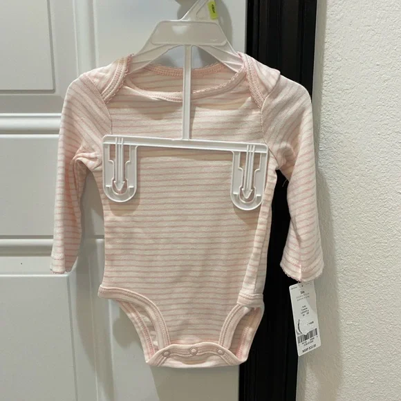 Carter’s Baby 3 Pc Pink Pants Outfit w/Hooded Fleece Zip Up Vest - 3 Mos - Picture 5 of 11